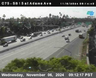 SB 15 at Adams Ave (On Ramp)