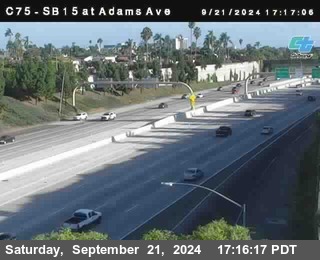 SB 15 at Adams Ave (On Ramp)