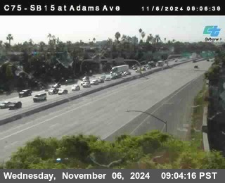 SB 15 at Adams Ave (On Ramp)