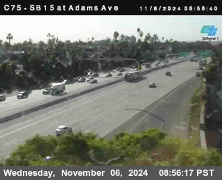 SB 15 at Adams Ave (On Ramp)