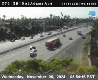 SB 15 at Adams Ave (On Ramp)