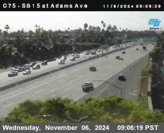 SB 15 at Adams Ave (On Ramp)