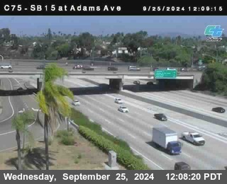 SB 15 at Adams Ave (On Ramp)