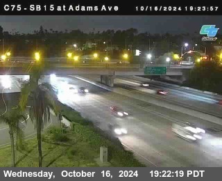 SB 15 at Adams Ave (On Ramp)