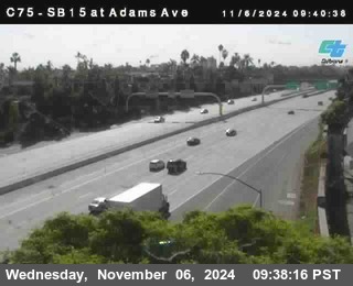 SB 15 at Adams Ave (On Ramp)