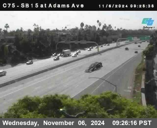 SB 15 at Adams Ave (On Ramp)