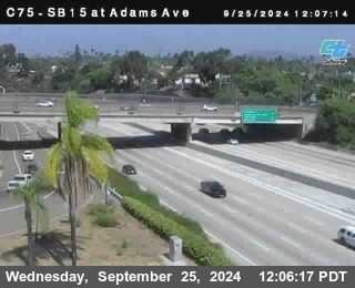 SB 15 at Adams Ave (On Ramp)