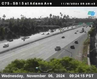 SB 15 at Adams Ave (On Ramp)