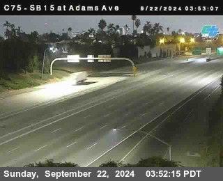 SB 15 at Adams Ave (On Ramp)