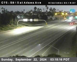 SB 15 at Adams Ave (On Ramp)