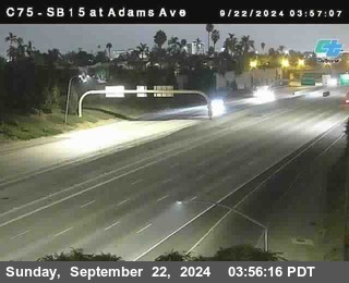 SB 15 at Adams Ave (On Ramp)