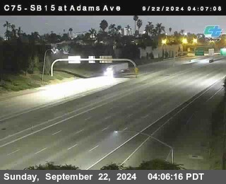 SB 15 at Adams Ave (On Ramp)