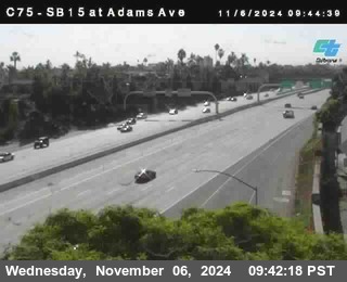 SB 15 at Adams Ave (On Ramp)