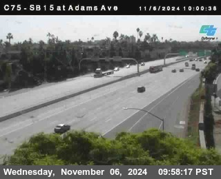 SB 15 at Adams Ave (On Ramp)