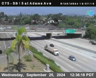 SB 15 at Adams Ave (On Ramp)