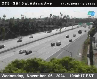 SB 15 at Adams Ave (On Ramp)