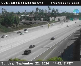 SB 15 at Adams Ave (On Ramp)