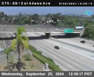 SB 15 at Adams Ave (On Ramp)