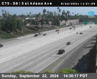 SB 15 at Adams Ave (On Ramp)