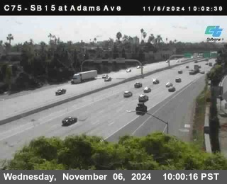 SB 15 at Adams Ave (On Ramp)