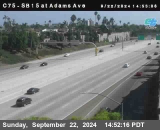 SB 15 at Adams Ave (On Ramp)