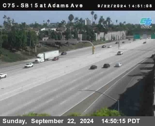 SB 15 at Adams Ave (On Ramp)