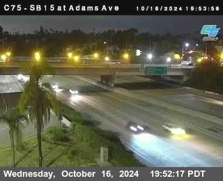 SB 15 at Adams Ave (On Ramp)