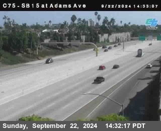 SB 15 at Adams Ave (On Ramp)