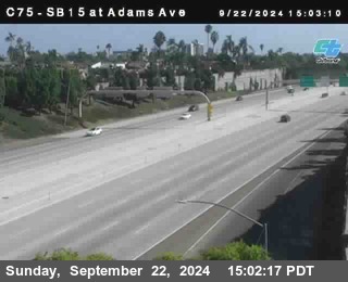 SB 15 at Adams Ave (On Ramp)