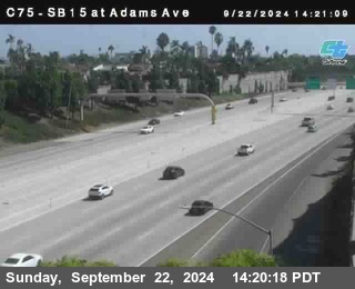 SB 15 at Adams Ave (On Ramp)