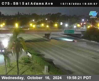 SB 15 at Adams Ave (On Ramp)