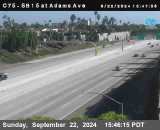 SB 15 at Adams Ave (On Ramp)