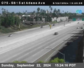 SB 15 at Adams Ave (On Ramp)