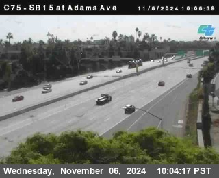 SB 15 at Adams Ave (On Ramp)