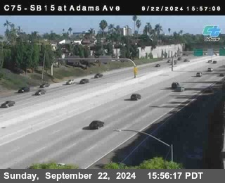 SB 15 at Adams Ave (On Ramp)