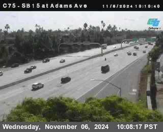 SB 15 at Adams Ave (On Ramp)