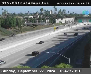 SB 15 at Adams Ave (On Ramp)