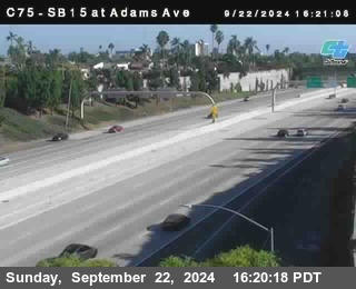 SB 15 at Adams Ave (On Ramp)