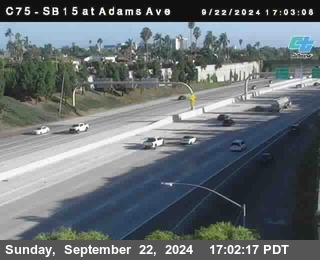 SB 15 at Adams Ave (On Ramp)