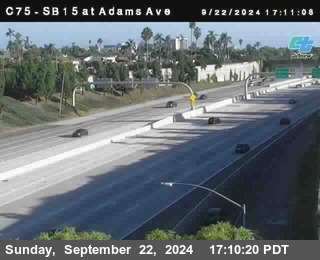 SB 15 at Adams Ave (On Ramp)