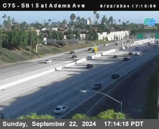 SB 15 at Adams Ave (On Ramp)