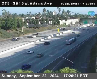 SB 15 at Adams Ave (On Ramp)