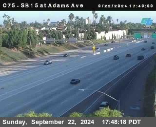 SB 15 at Adams Ave (On Ramp)