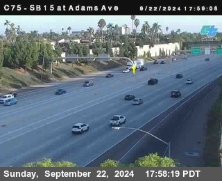 SB 15 at Adams Ave (On Ramp)