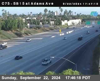 SB 15 at Adams Ave (On Ramp)