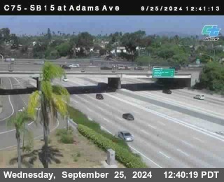 SB 15 at Adams Ave (On Ramp)