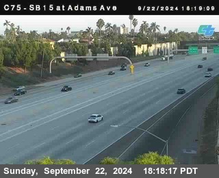 SB 15 at Adams Ave (On Ramp)