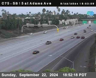 SB 15 at Adams Ave (On Ramp)