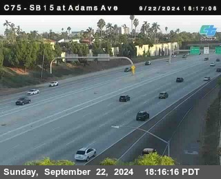 SB 15 at Adams Ave (On Ramp)