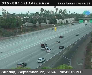 SB 15 at Adams Ave (On Ramp)